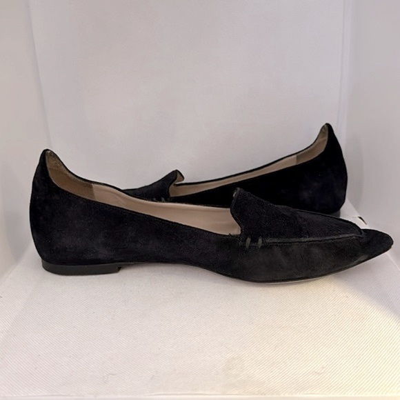 M. Gemi The Gia Black Suede Leather Flats Size 40.5 - GUC - Picture 6 of 13